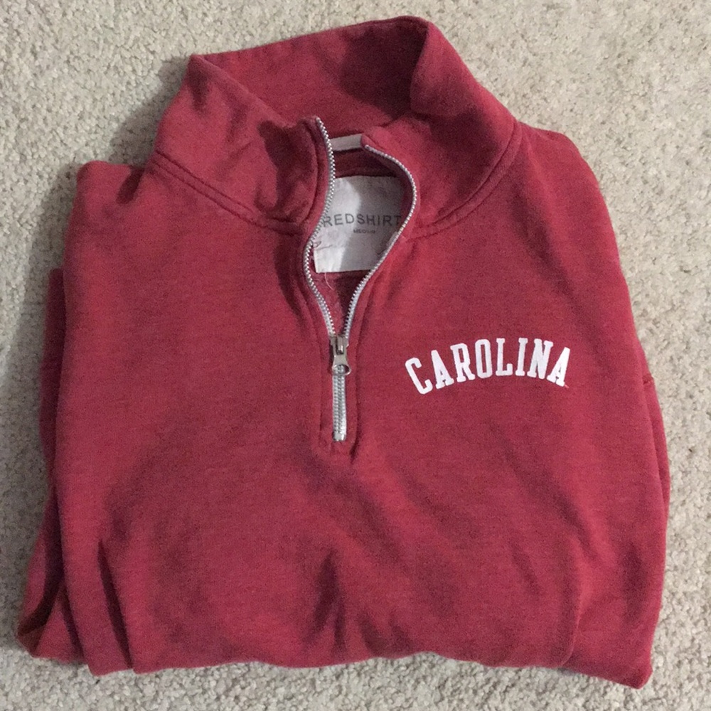 3/4 Zip Carolina Sweatshirt